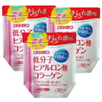 オリヒロ　低分子ヒアルロン酸コラーゲン 袋タイプ(3袋セット) 美容 サプリメント 健康維持 サプリ 生活習慣 ギフト プレゼント 包装ラッピング可（有料）
