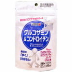 【日本健康食品】グルコサミン＆コンドロイチン　180粒（約30日分）【コラーゲン】【ヒアルロン酸】【健康補助食品】