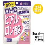 【送料無料】 DHC ヒアルロン酸 60日分 （120粒） ディーエイチシー サプリメント スクワレン ビタミンB サプリ 健康食品 粒タイプ