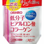 オリヒロ 低分子ヒアルロン酸コラーゲン 袋タイプ (180g) 無香料 顆粒タイプ　※軽減税率対象商品