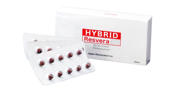 ハイブリッドレスベラ GS 30粒 日本レスベラトロール iGS4000 サプリメント 日本製 レスベラトロール サプリ ポリフェノール GSPP ポリマーフェノール 長寿を目指す方に HYBRID Resvera GS